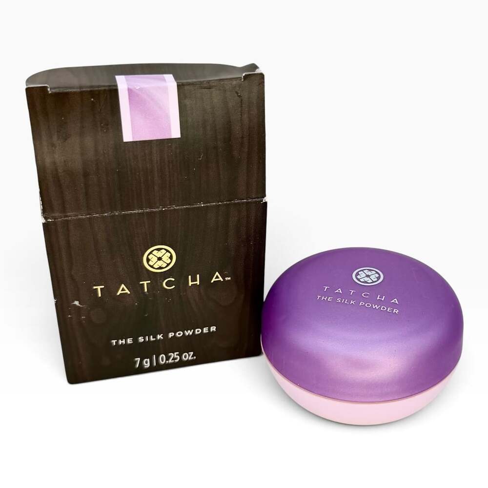 Tatcha The Silk Powder 7g 0.25 oz Radiant Setting Powder New Open Box Japan